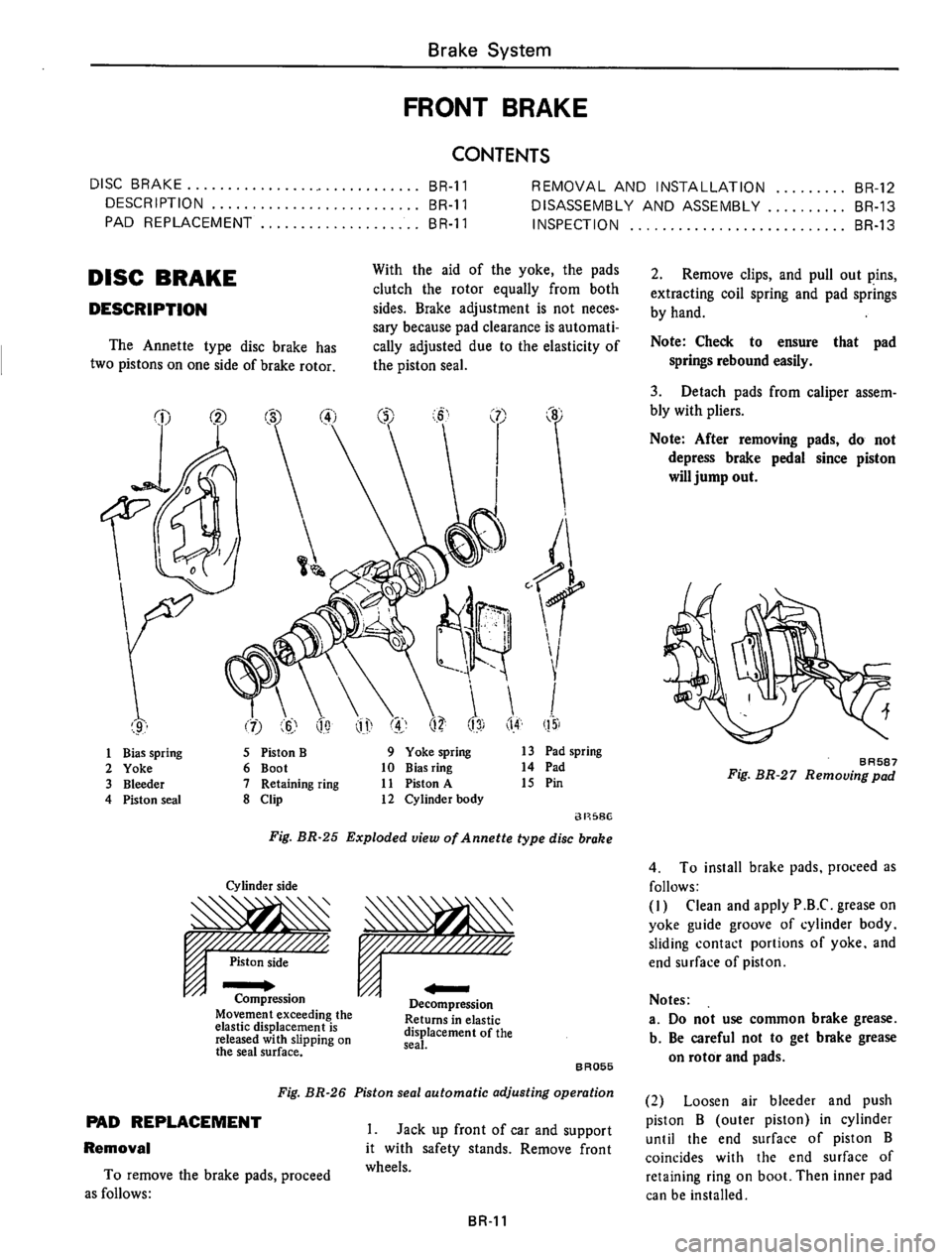 DATSUN 610 1976  Service Manual 