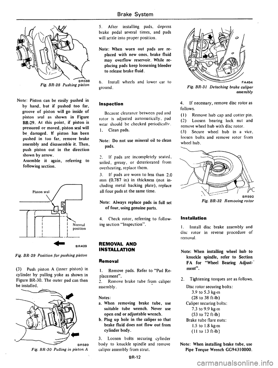 DATSUN 610 1976  Service Manual 