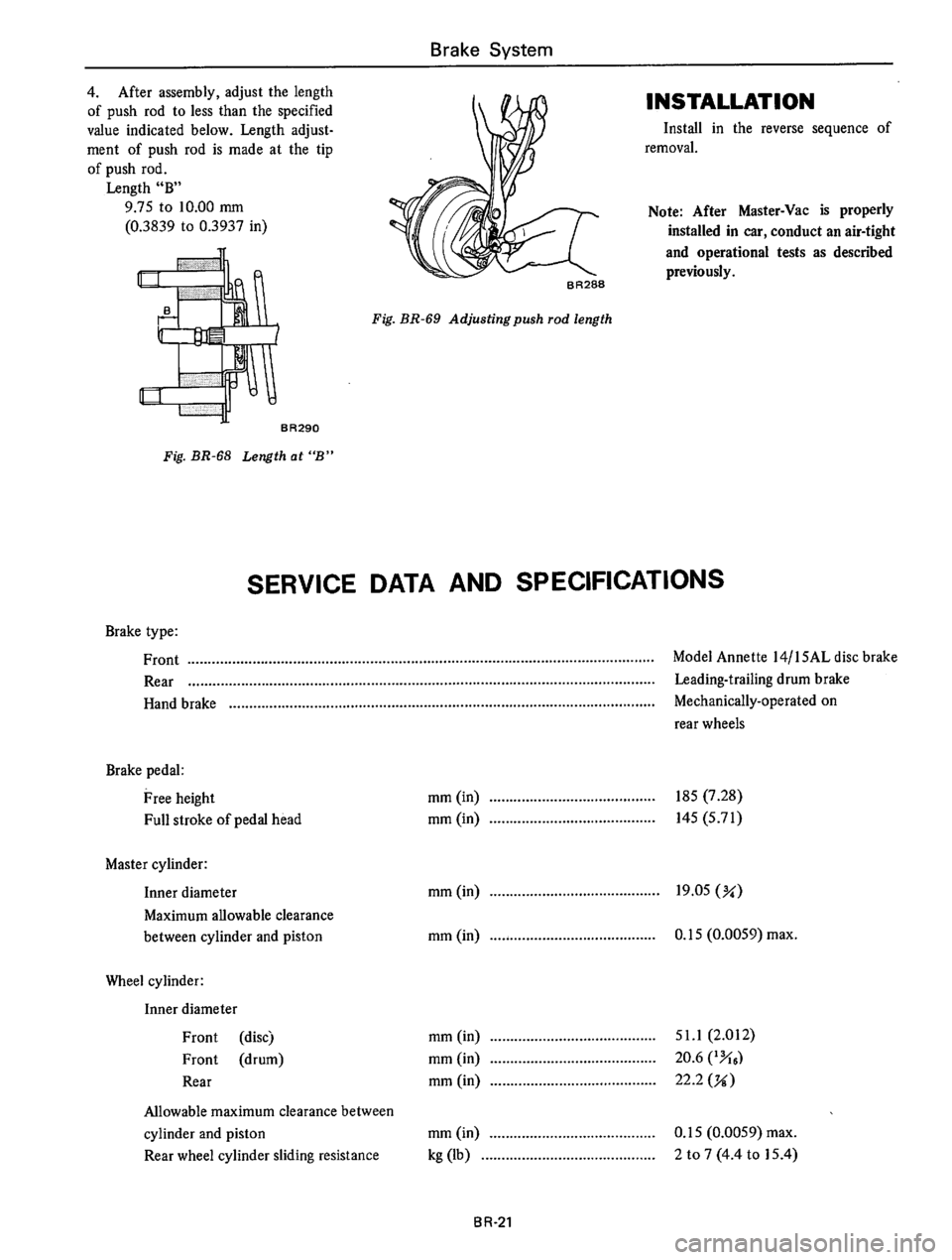 DATSUN 610 1976  Service Manual 