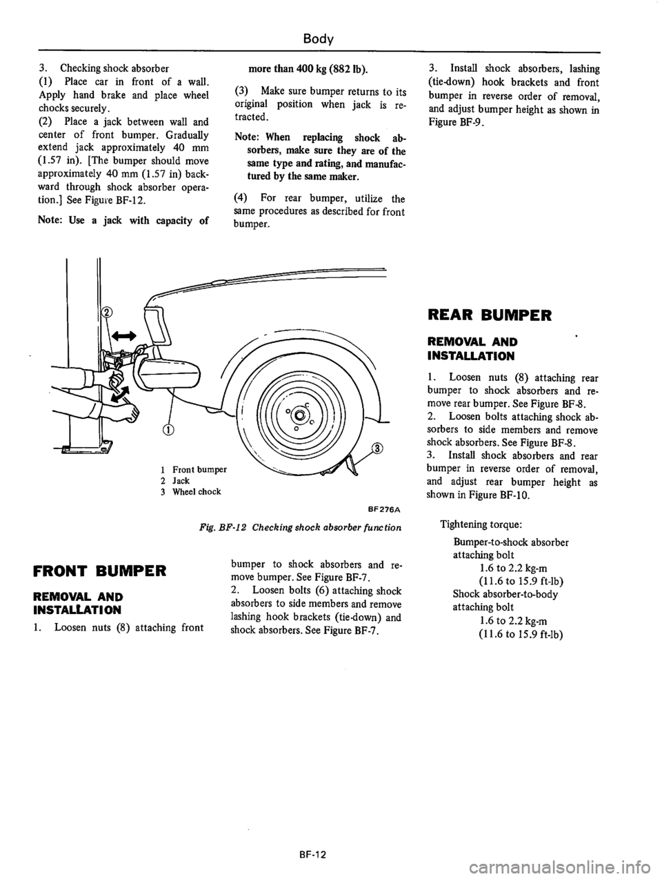 DATSUN 610 1976  Service Manual 