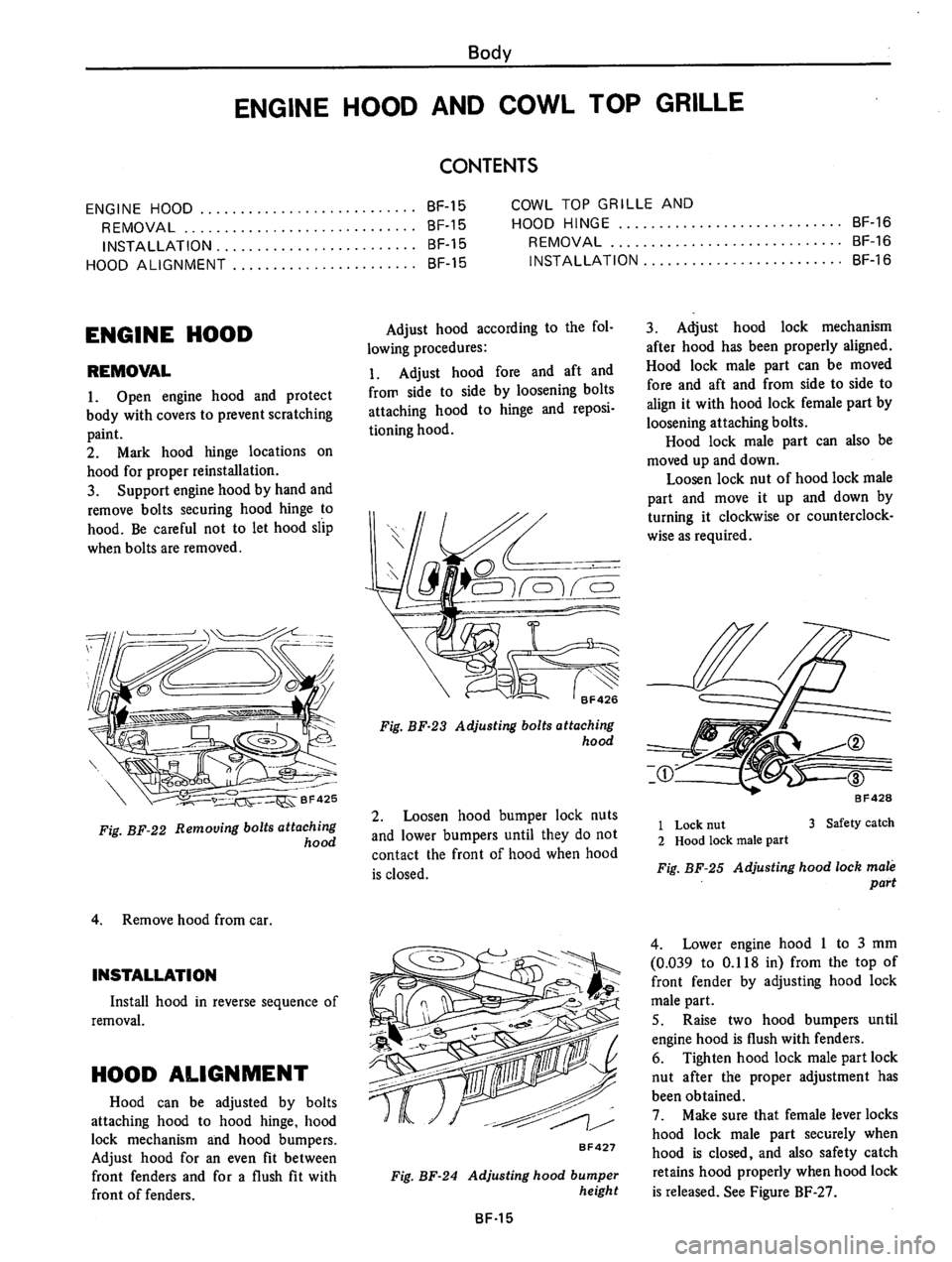 DATSUN 610 1976  Service Manual 