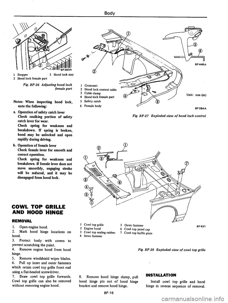 DATSUN 610 1976  Service Manual 