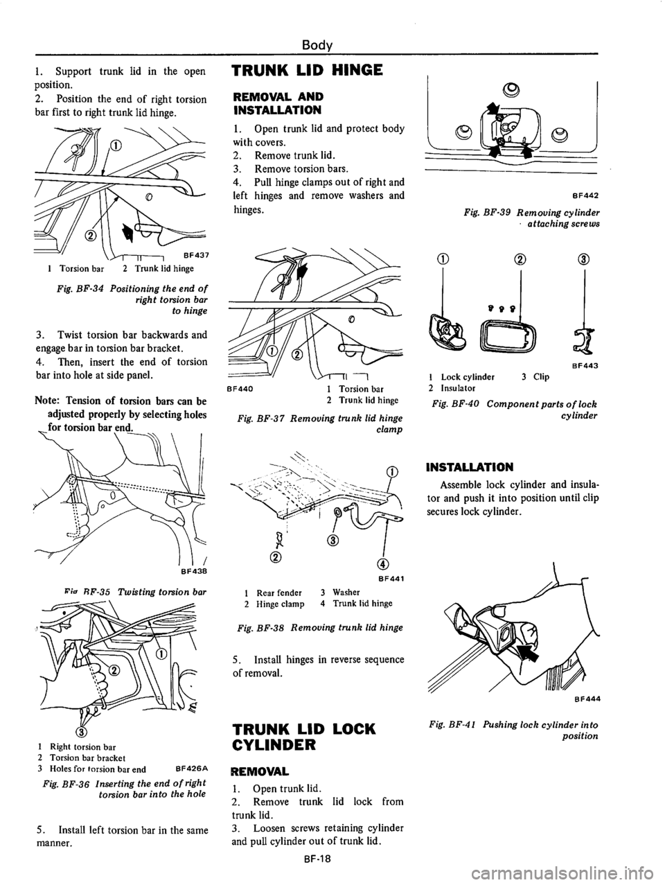 DATSUN 610 1976  Service Manual 