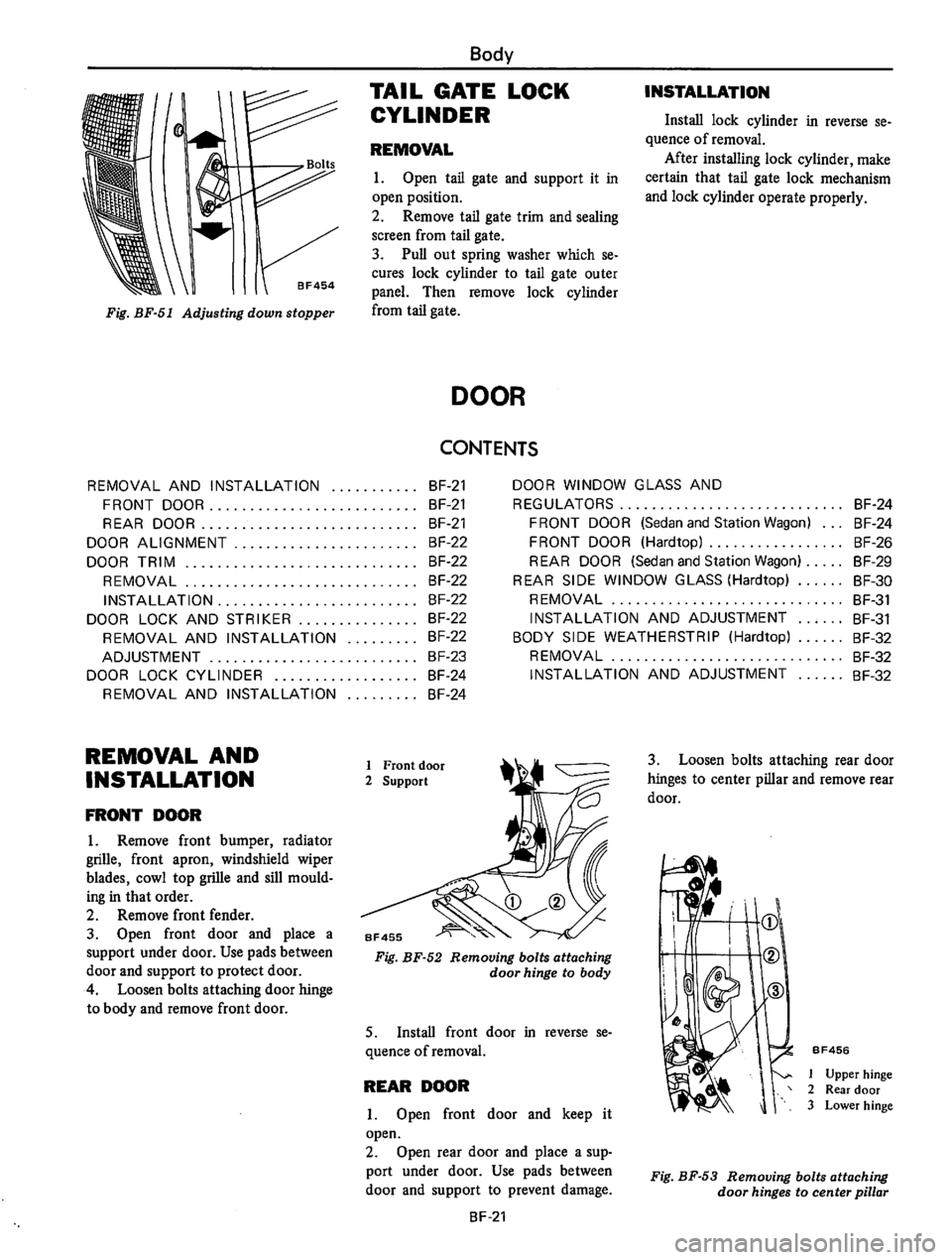 DATSUN 610 1976  Service Manual 