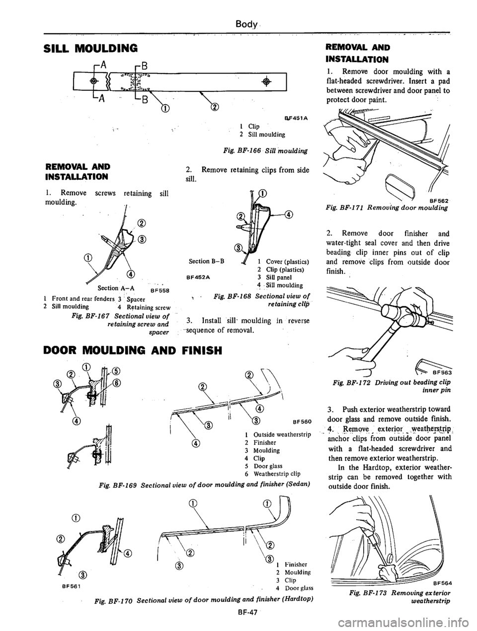 DATSUN 610 1976  Service Manual 