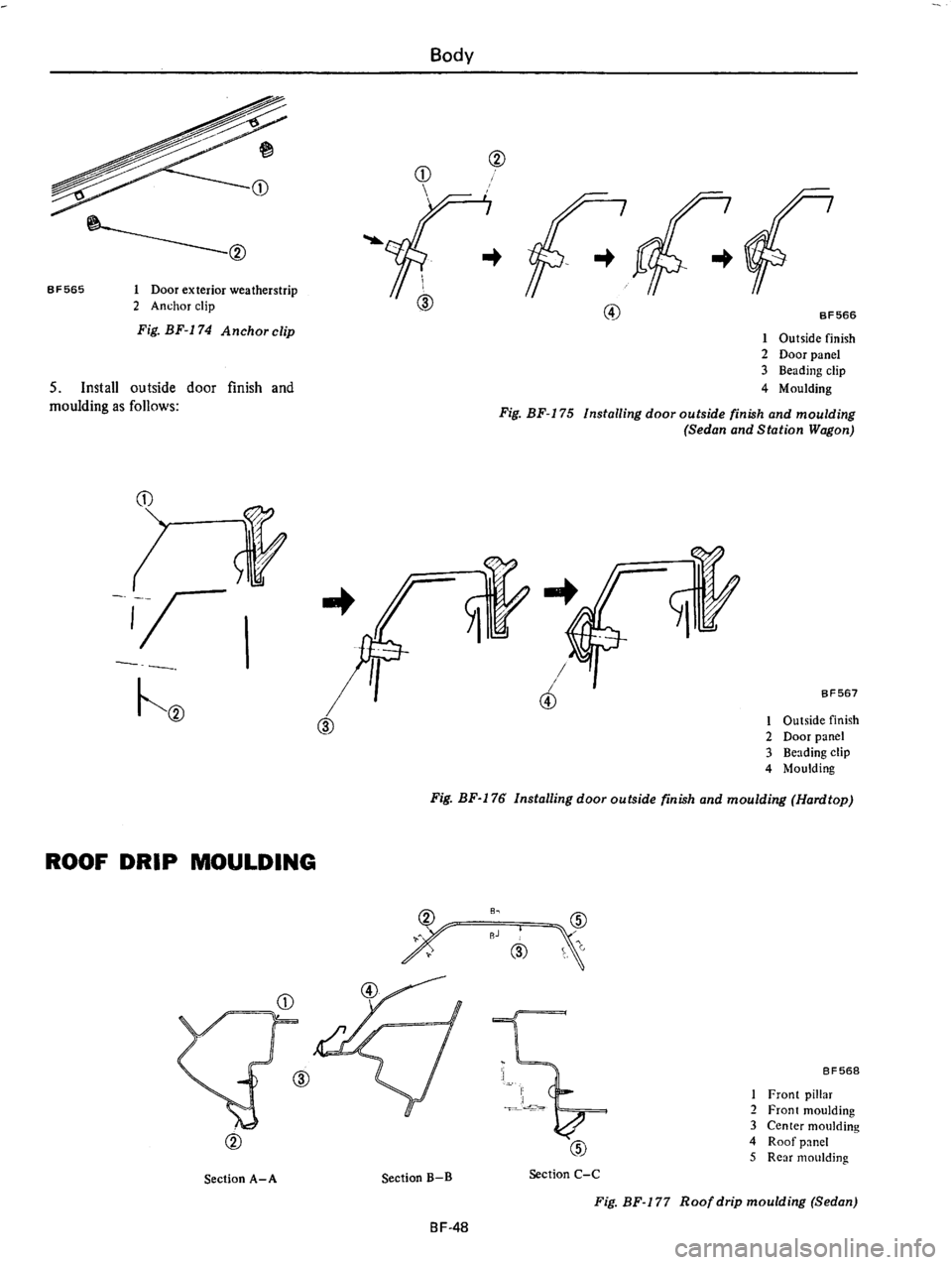 DATSUN 610 1976  Service Manual 