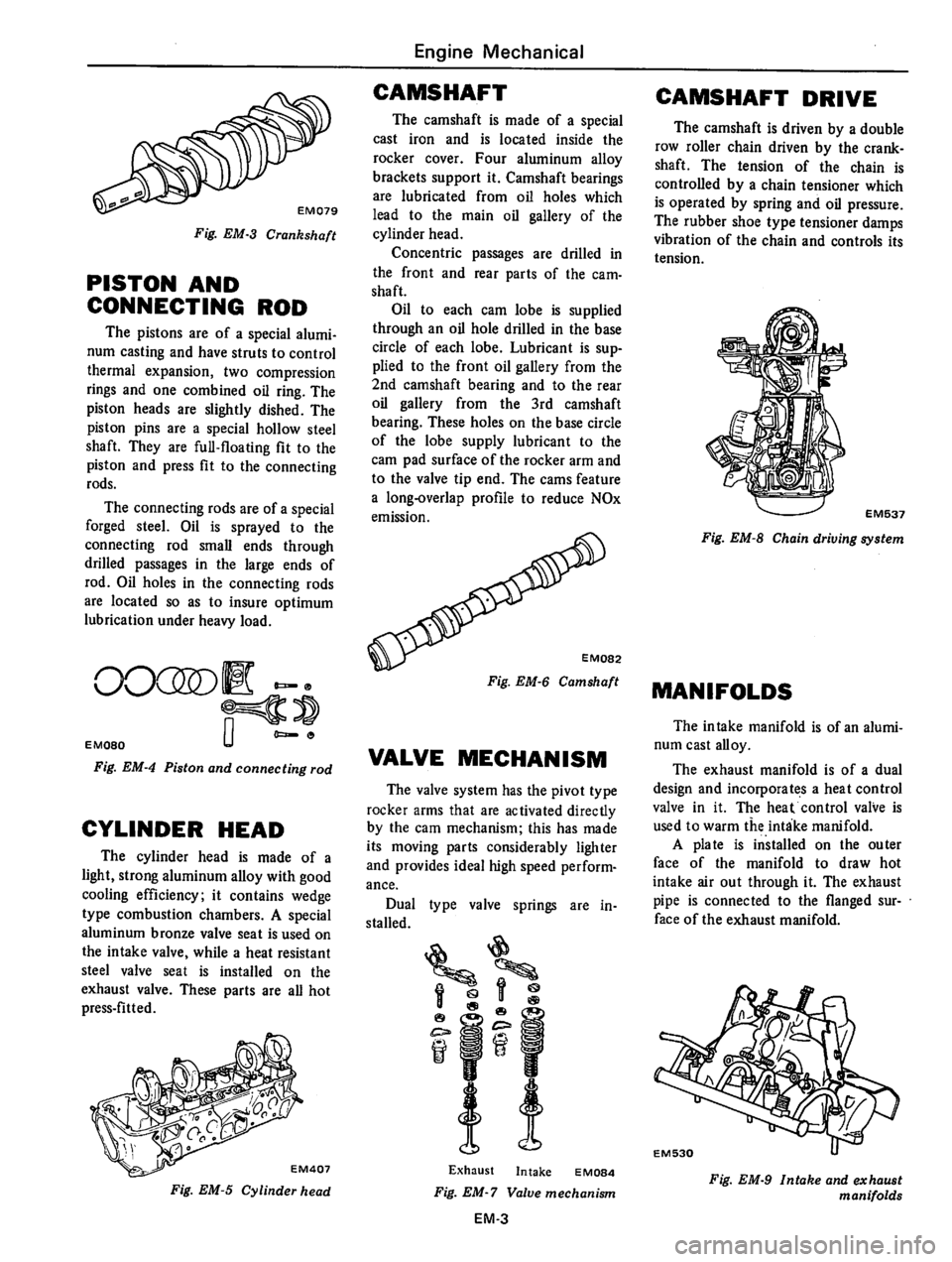 DATSUN 610 1976  Service Manual 