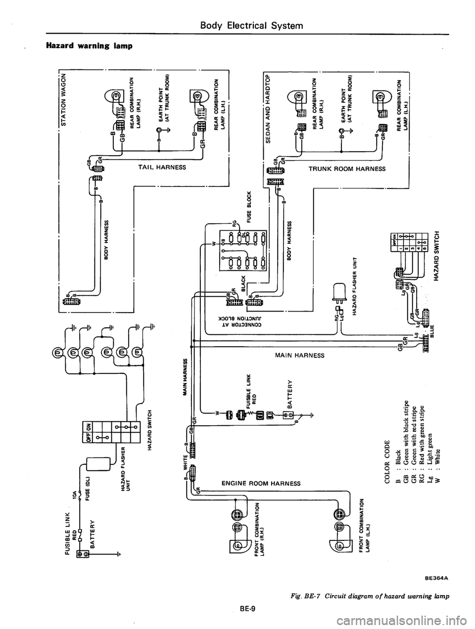 DATSUN 610 1976  Service Manual 
