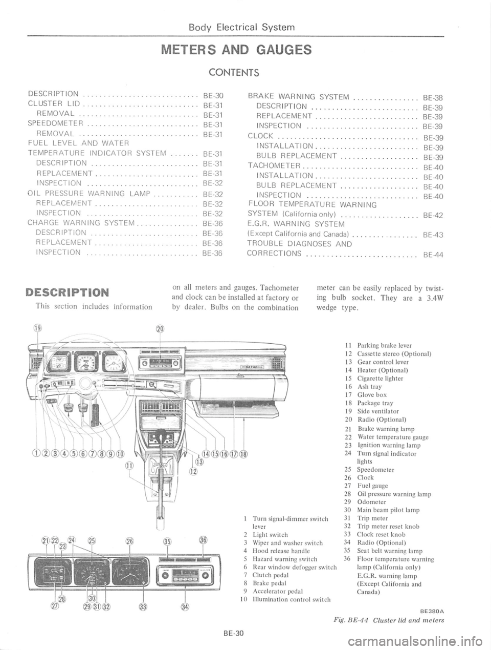 DATSUN 610 1976  Service Manual 