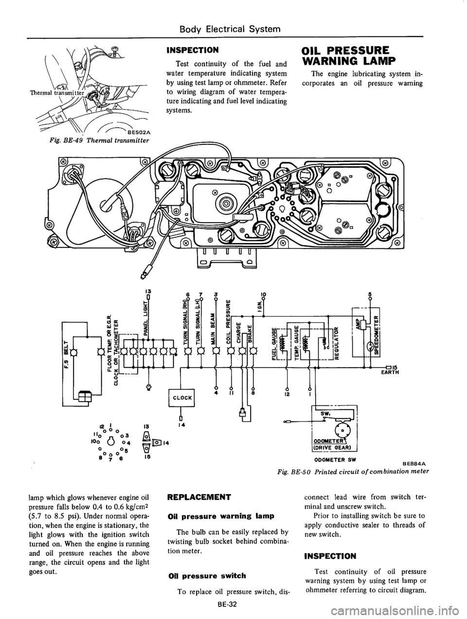 DATSUN 610 1976  Service Manual 