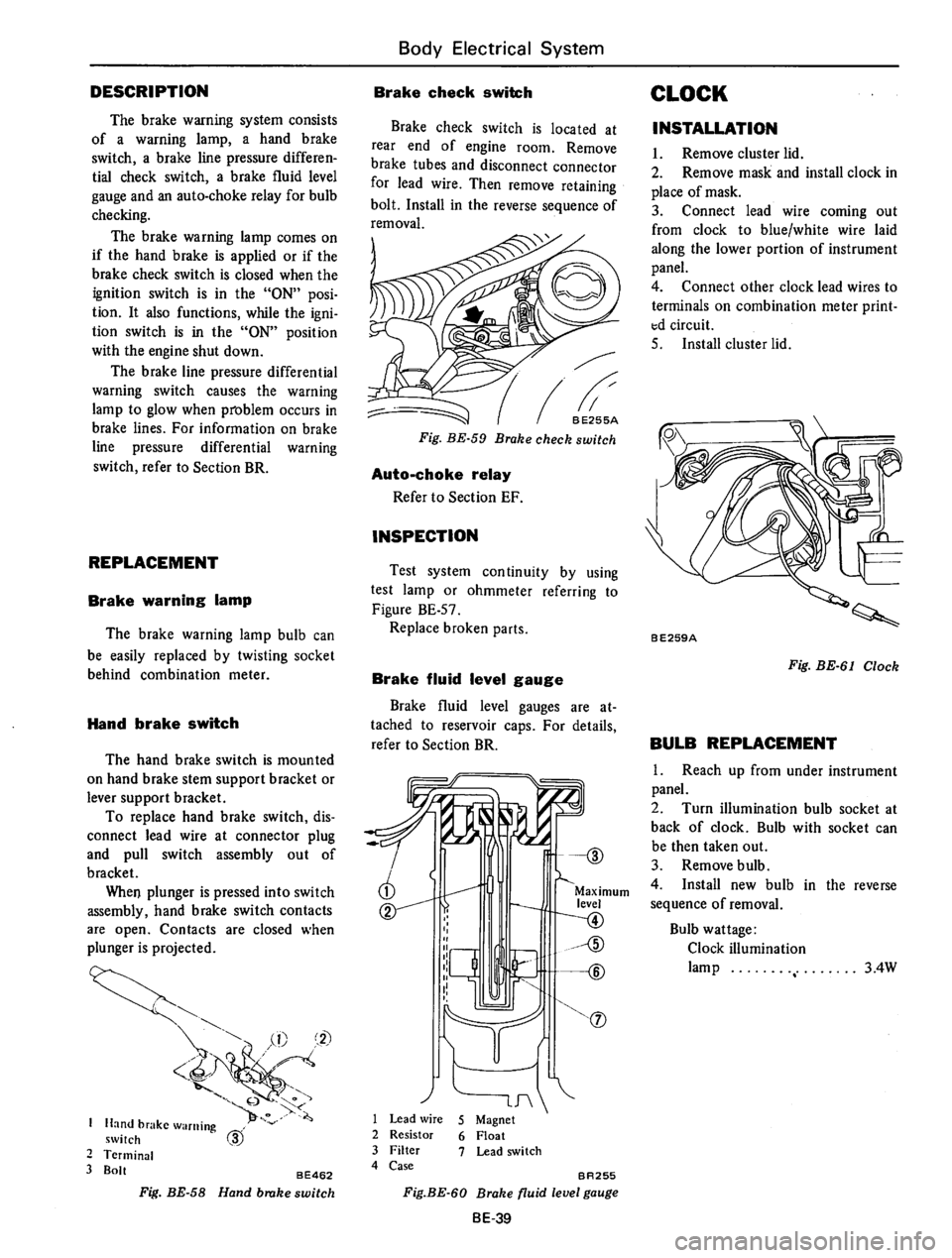 DATSUN 610 1976  Service Manual 