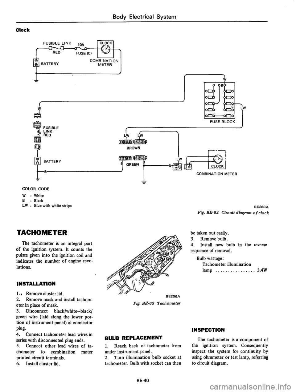 DATSUN 610 1976  Service Manual 