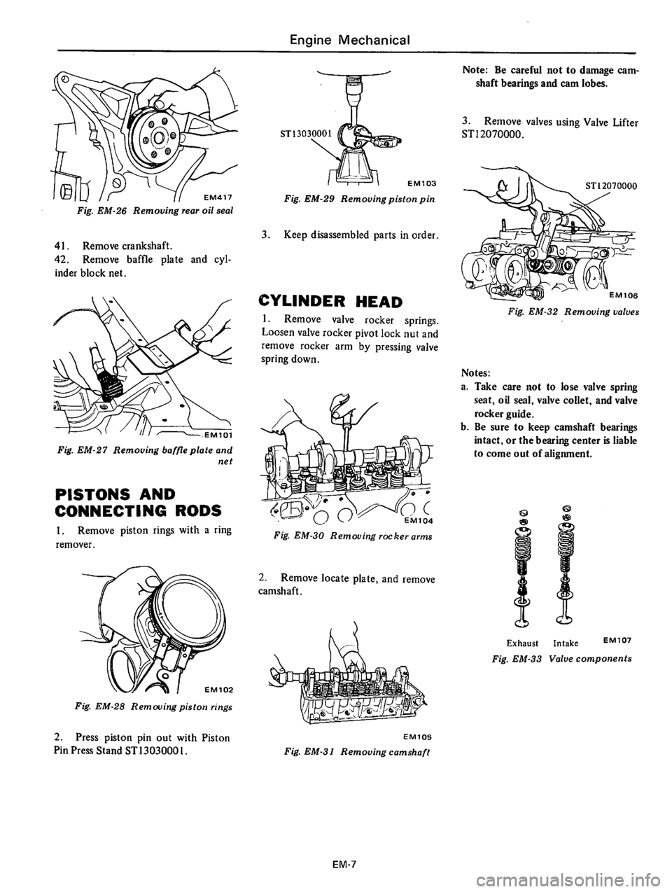 DATSUN 610 1976  Service Manual 