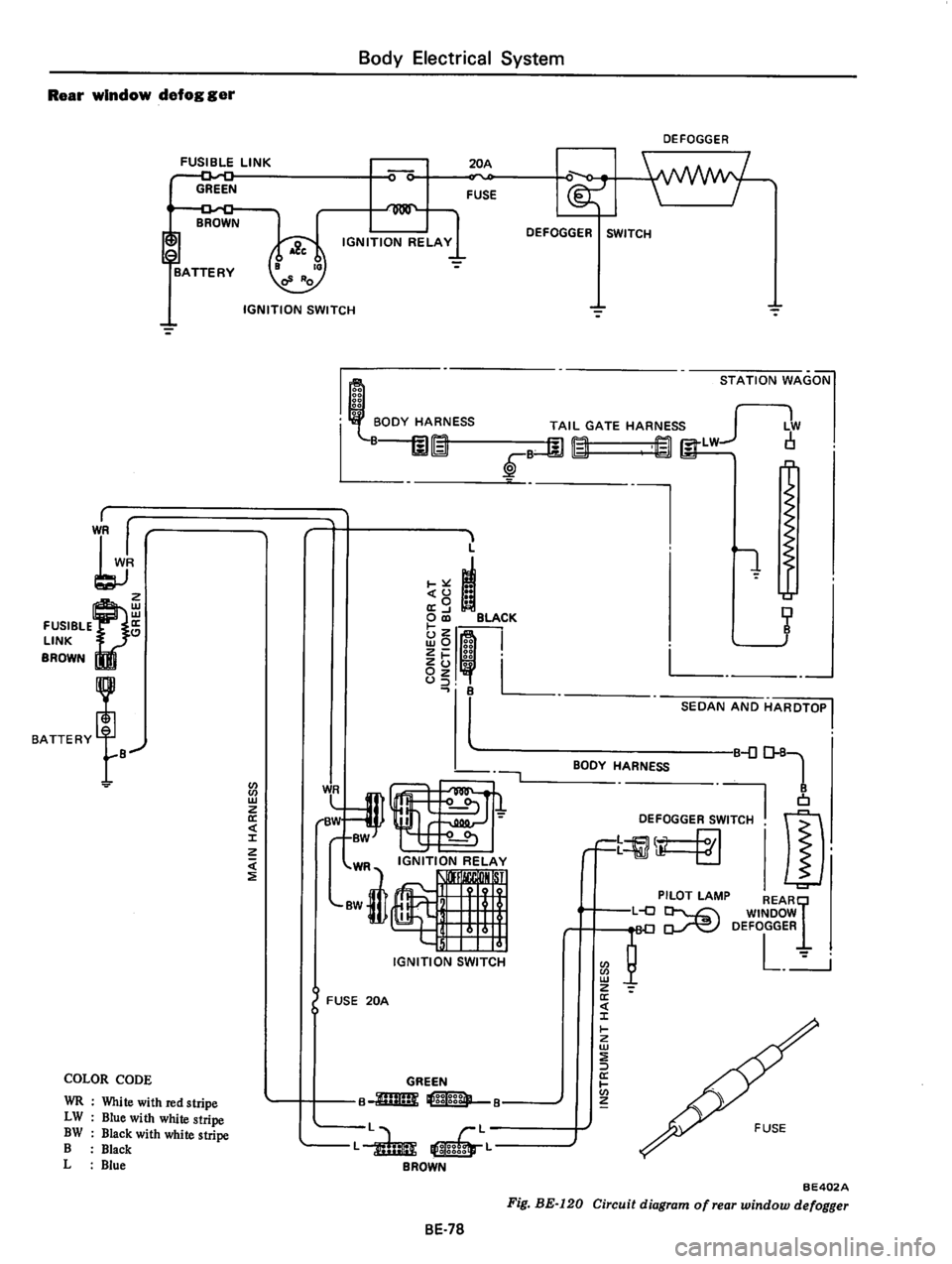 DATSUN 610 1976  Service Manual 