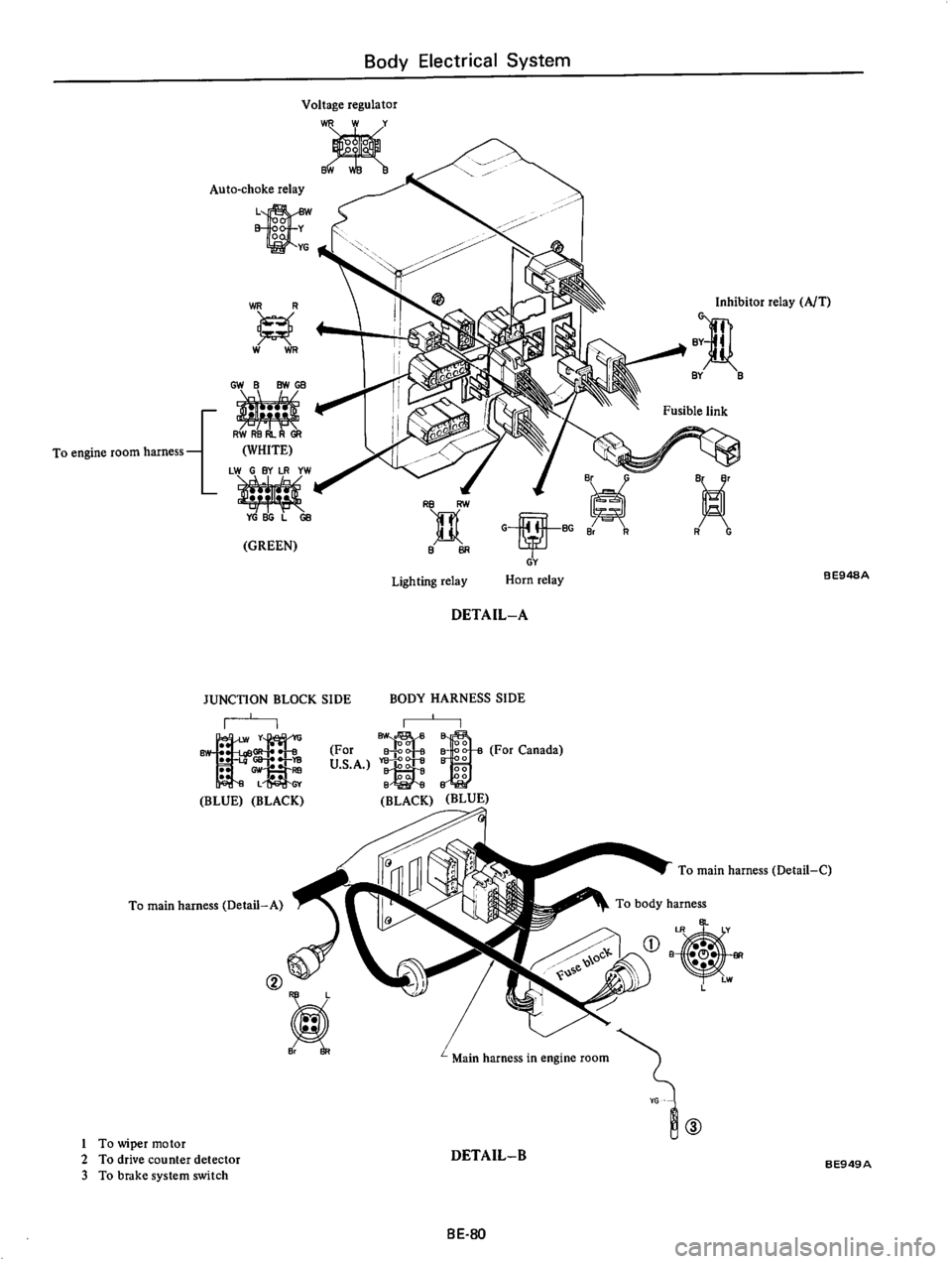 DATSUN 610 1976  Service Manual 