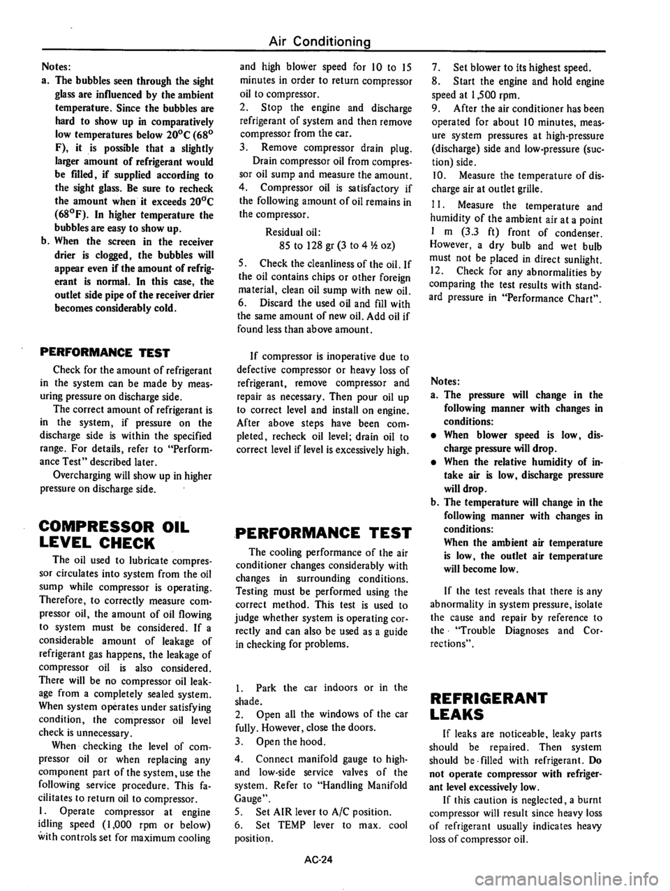 DATSUN 610 1976  Service Manual 