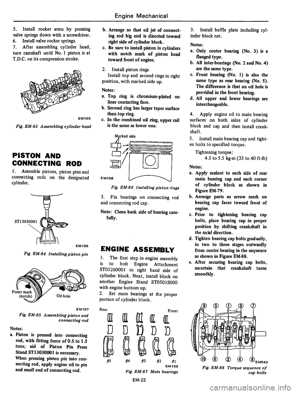 DATSUN 610 1976  Service Manual 
