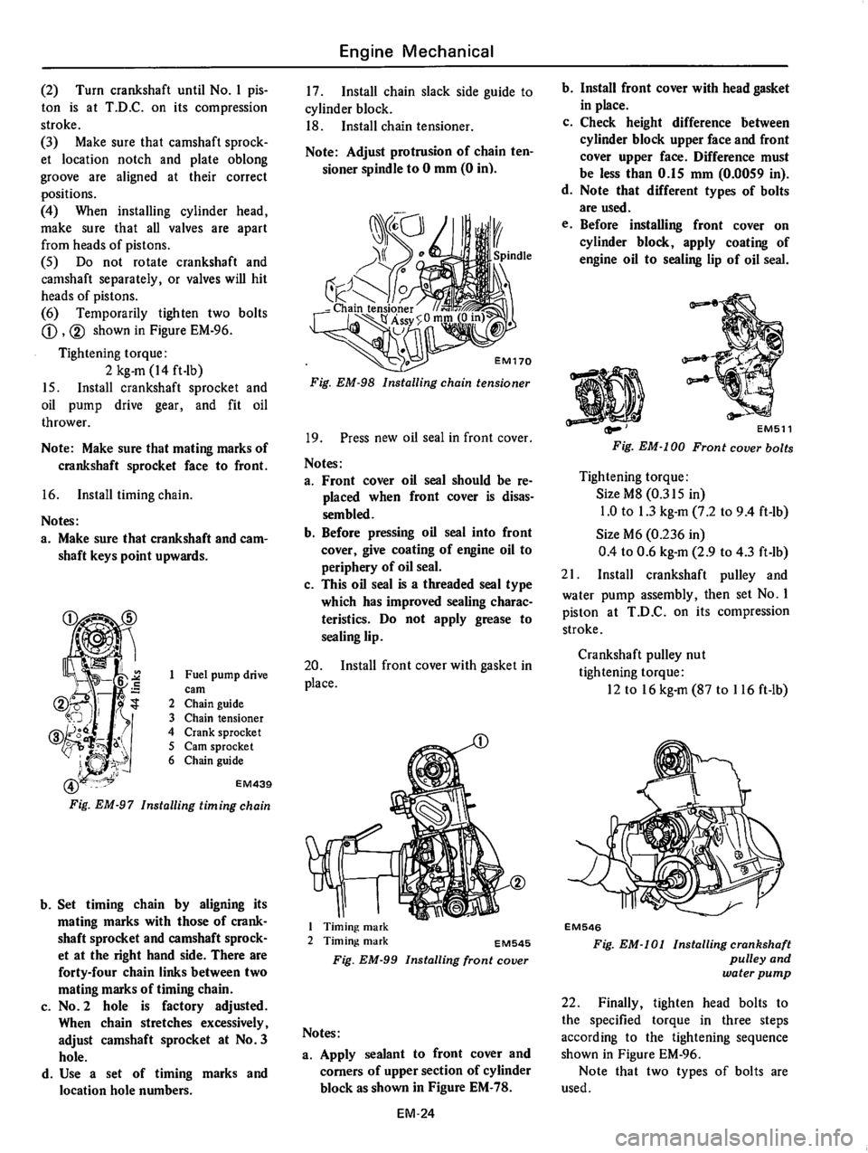 DATSUN 610 1976  Service Manual 