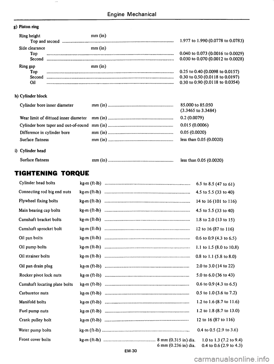 DATSUN 610 1976  Service Manual 