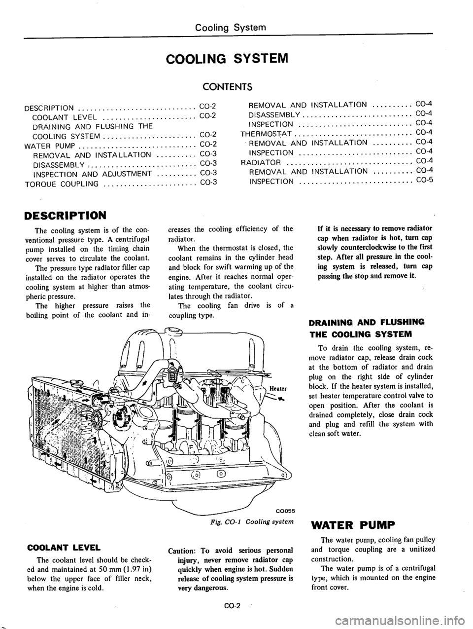 DATSUN 610 1976  Service Manual 