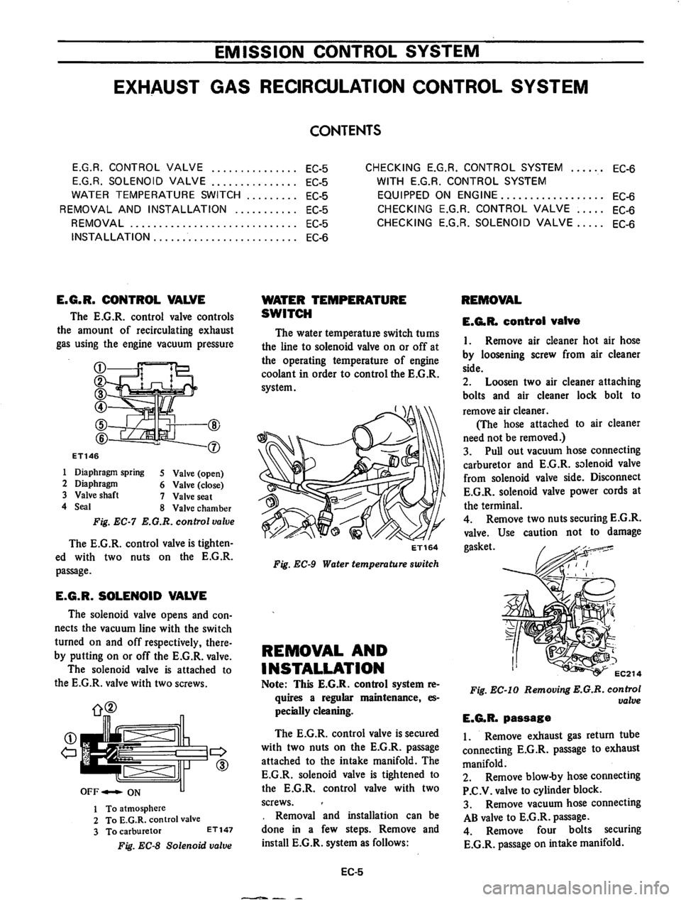 DATSUN 710 1974  Service Manual 