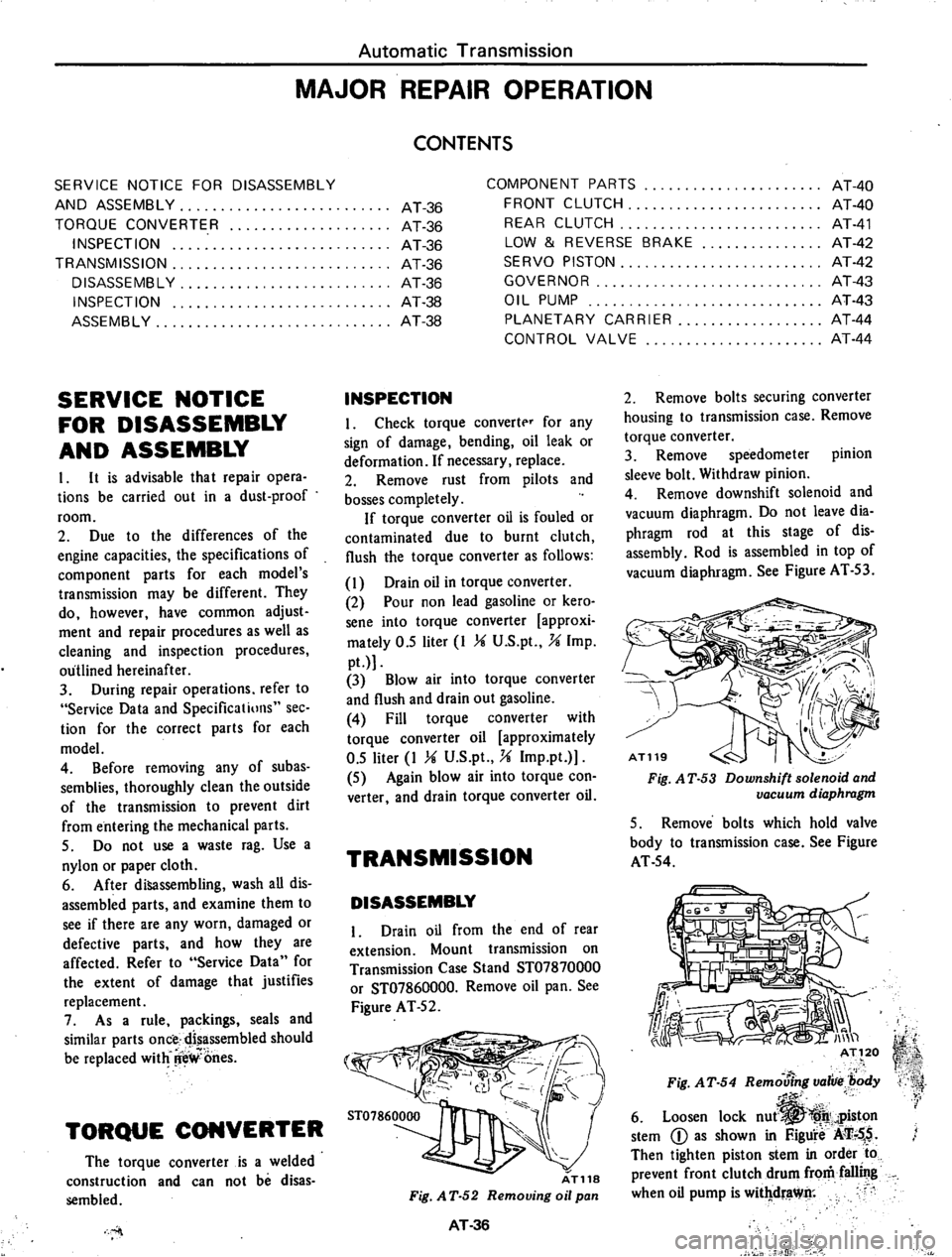 DATSUN 710 1974  Service Manual 