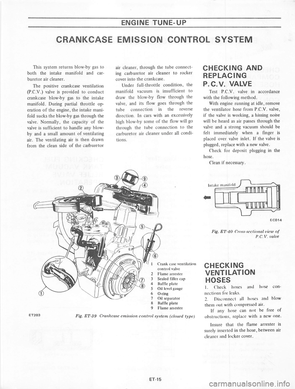 DATSUN 710 1974  Service Manual 