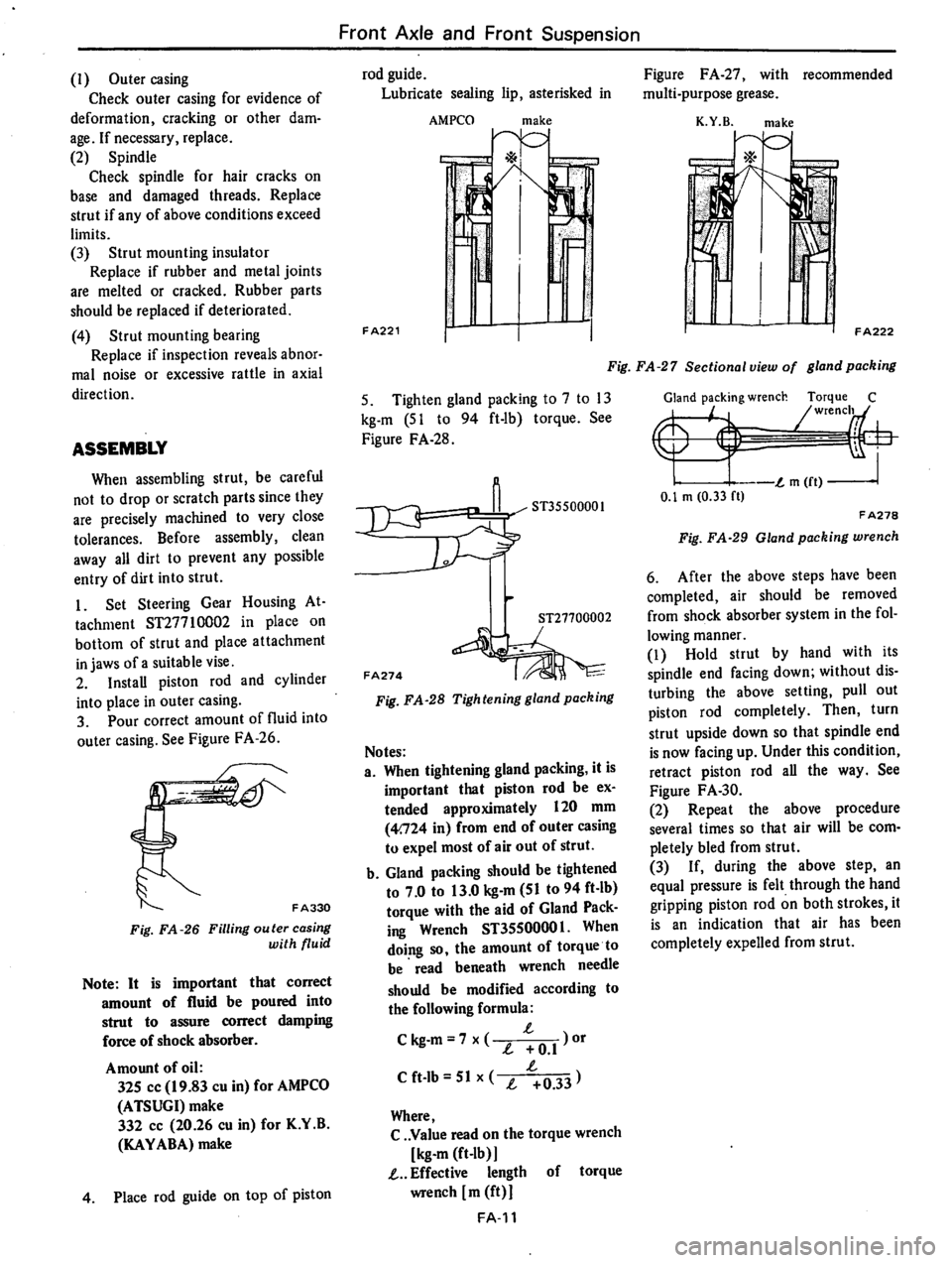 DATSUN 710 1974  Service Manual 