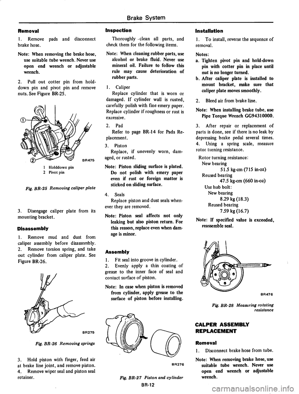 DATSUN 710 1974  Service Manual 