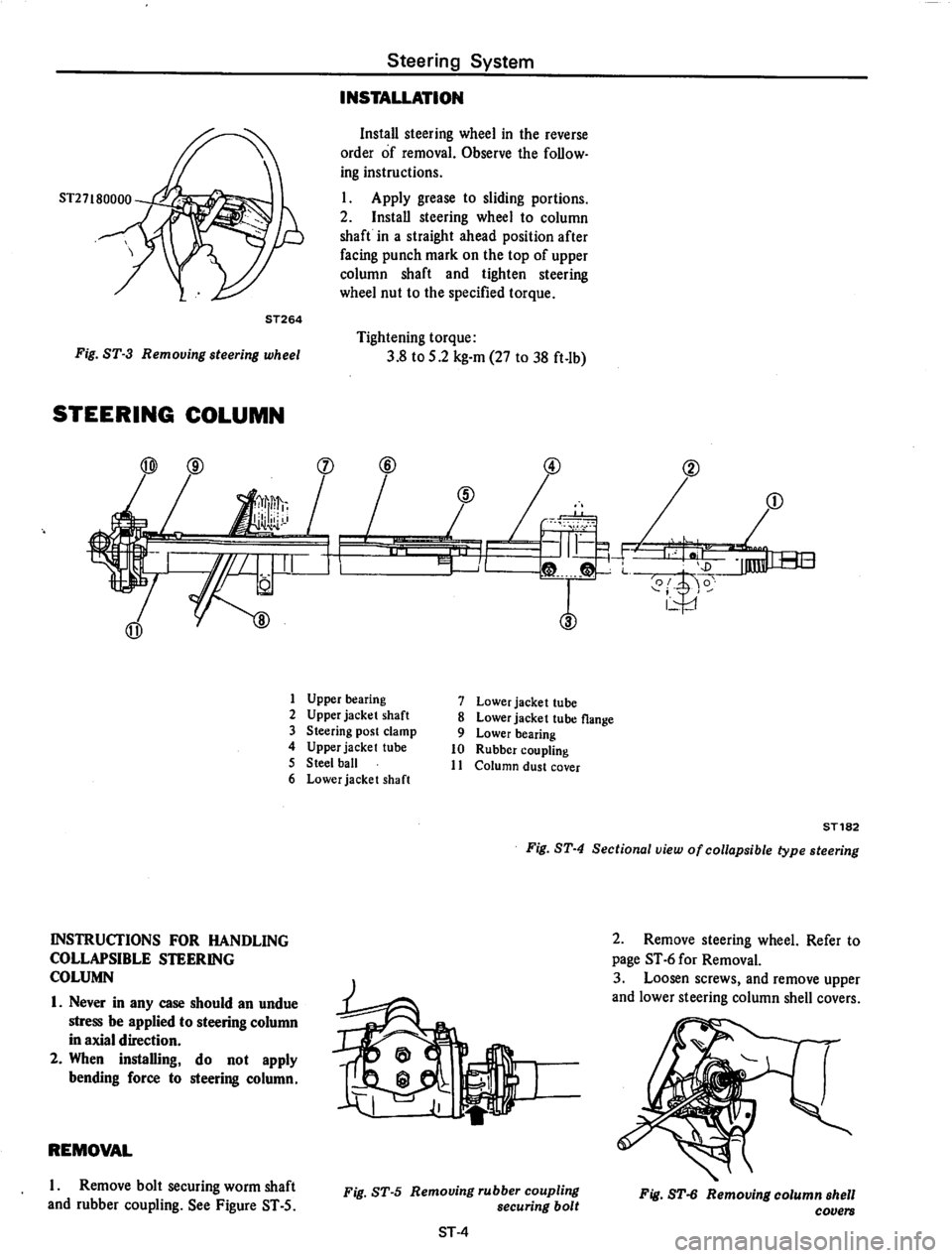 DATSUN 710 1974  Service Manual 