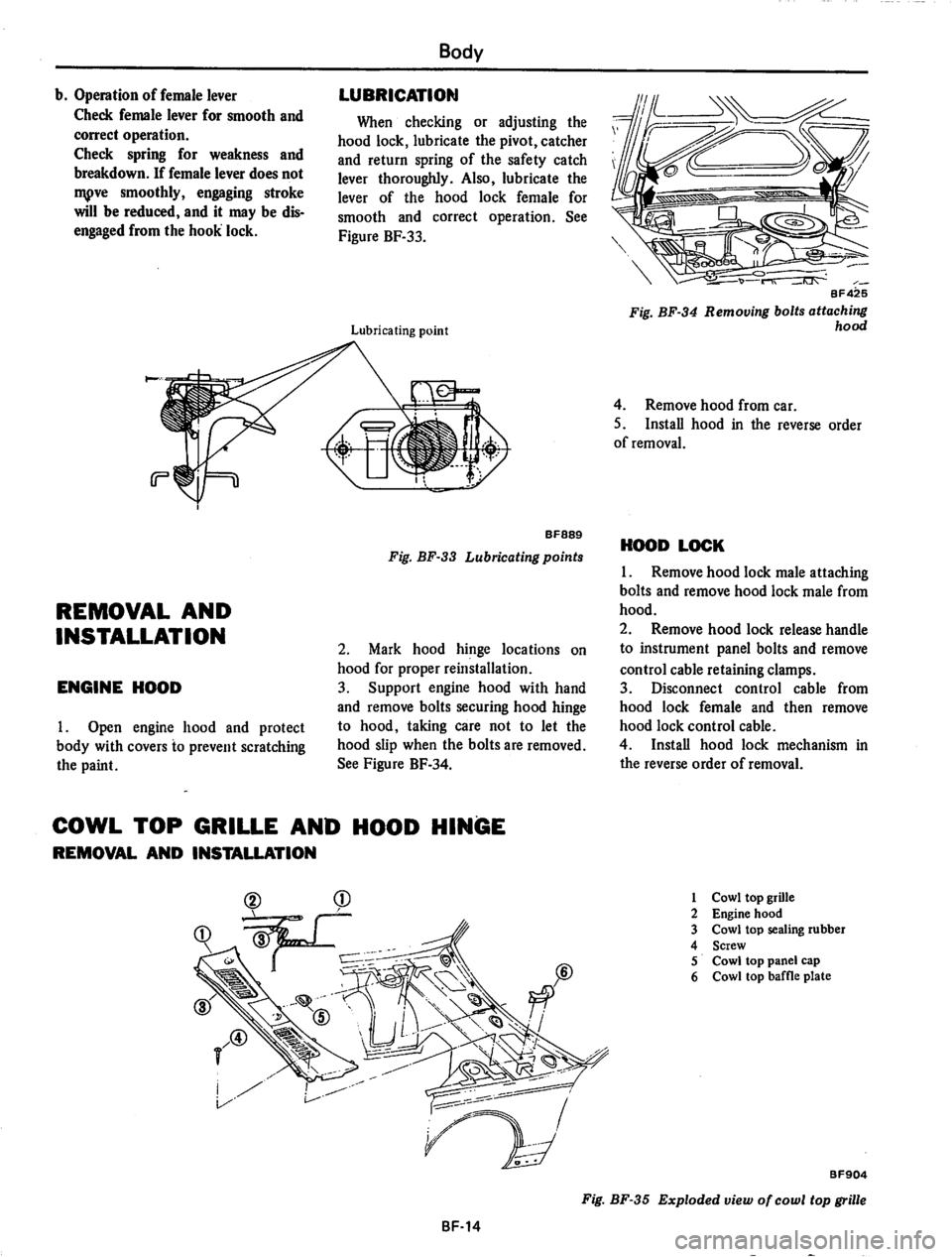 DATSUN 710 1974  Service Manual 