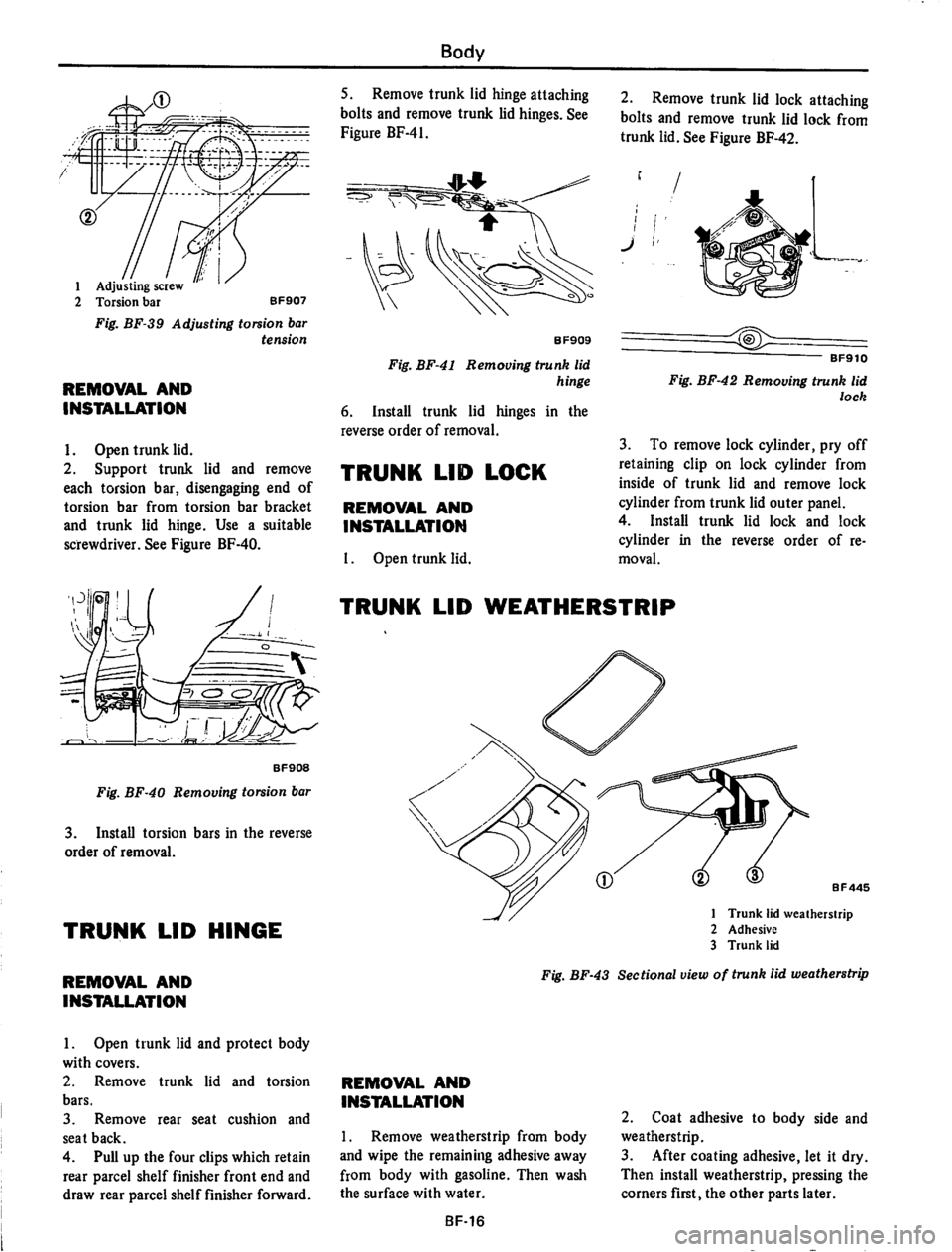 DATSUN 710 1974  Service Manual 