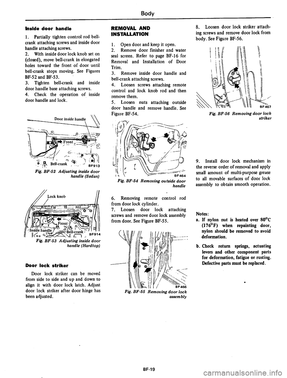 DATSUN 710 1974  Service Manual 