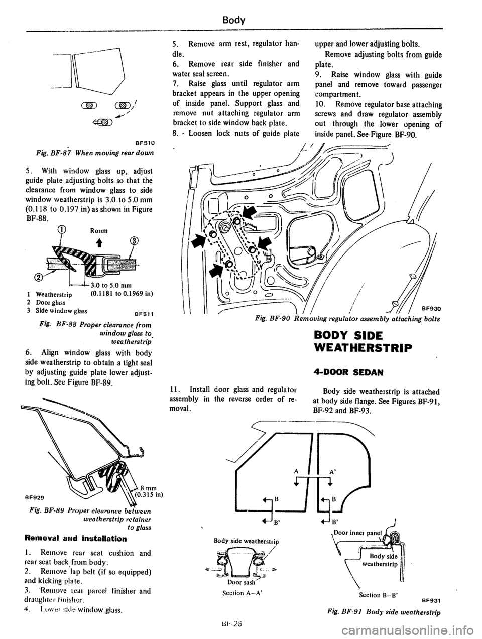 DATSUN 710 1974  Service Manual 