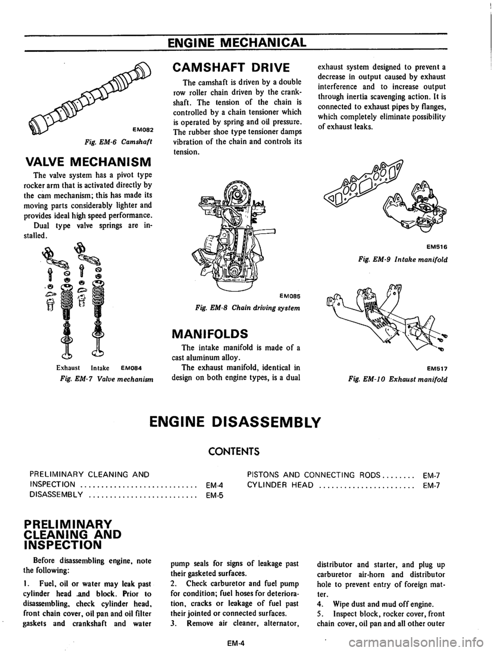 DATSUN 710 1974  Service Manual 