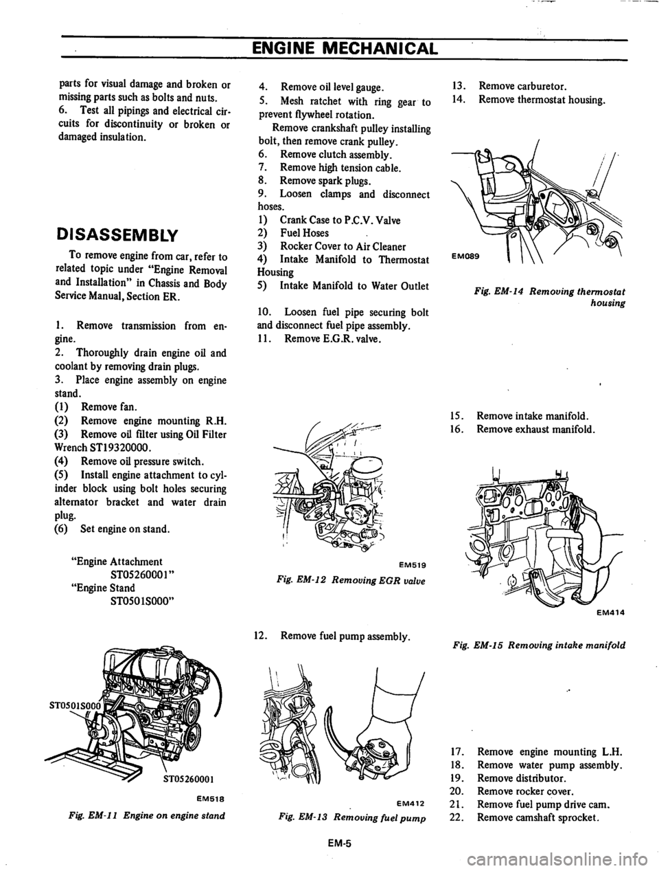 DATSUN 710 1974  Service Manual 
