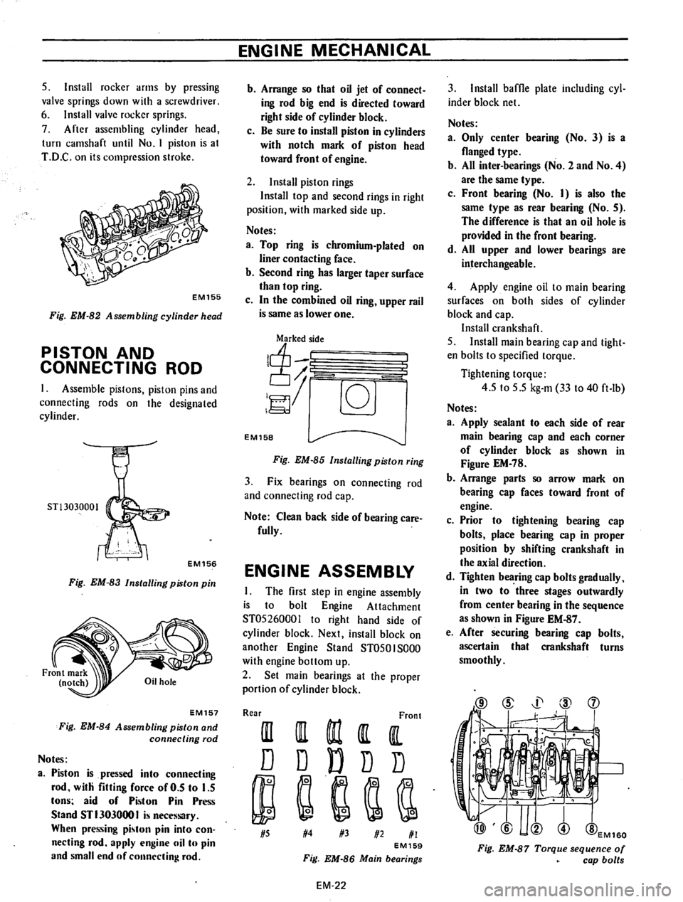 DATSUN 710 1974  Service Manual 