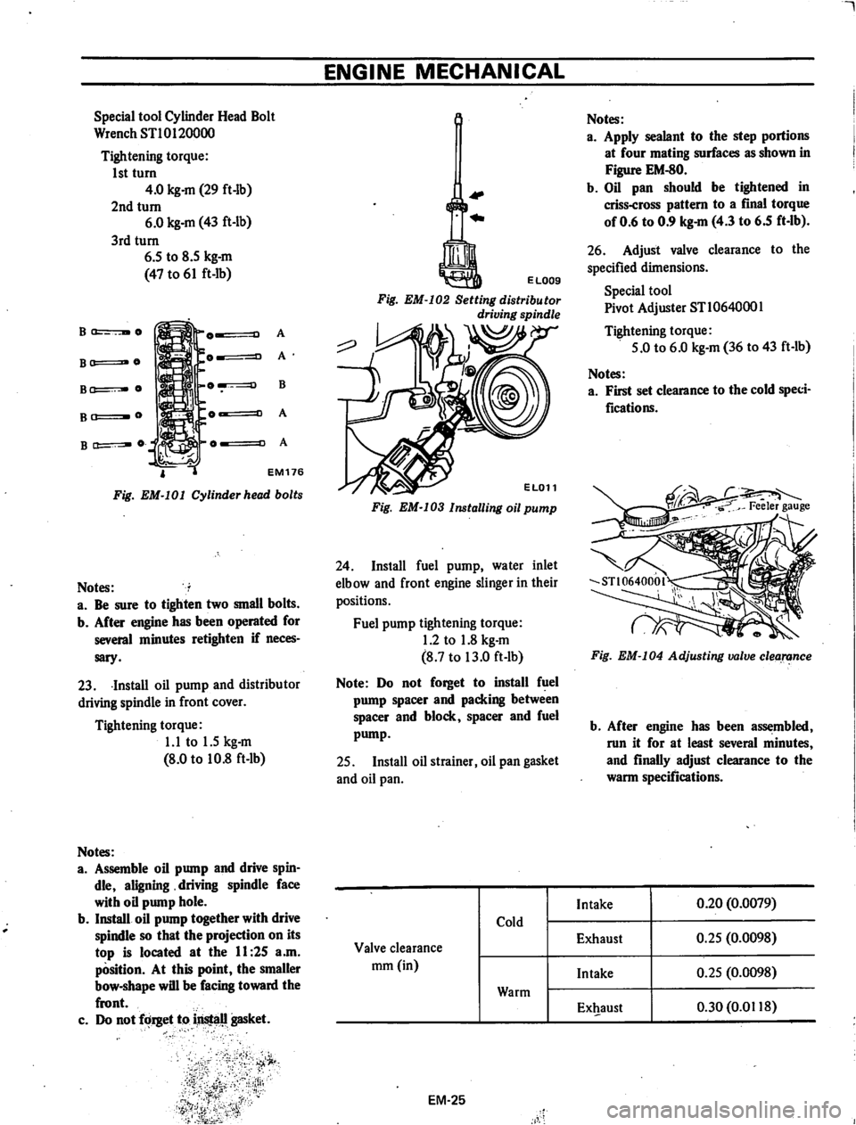 DATSUN 710 1974  Service Manual 