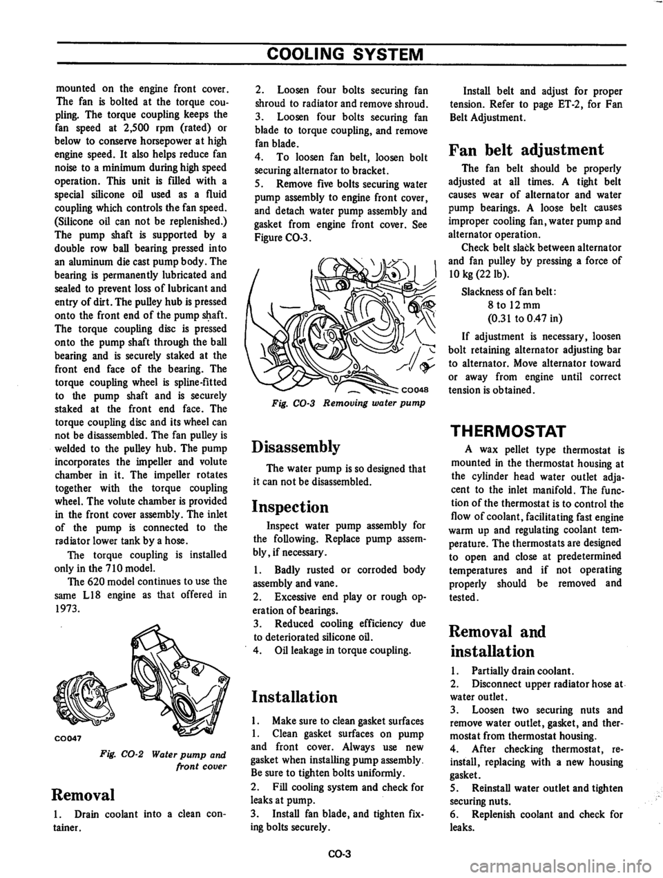 DATSUN 710 1974  Service Manual 