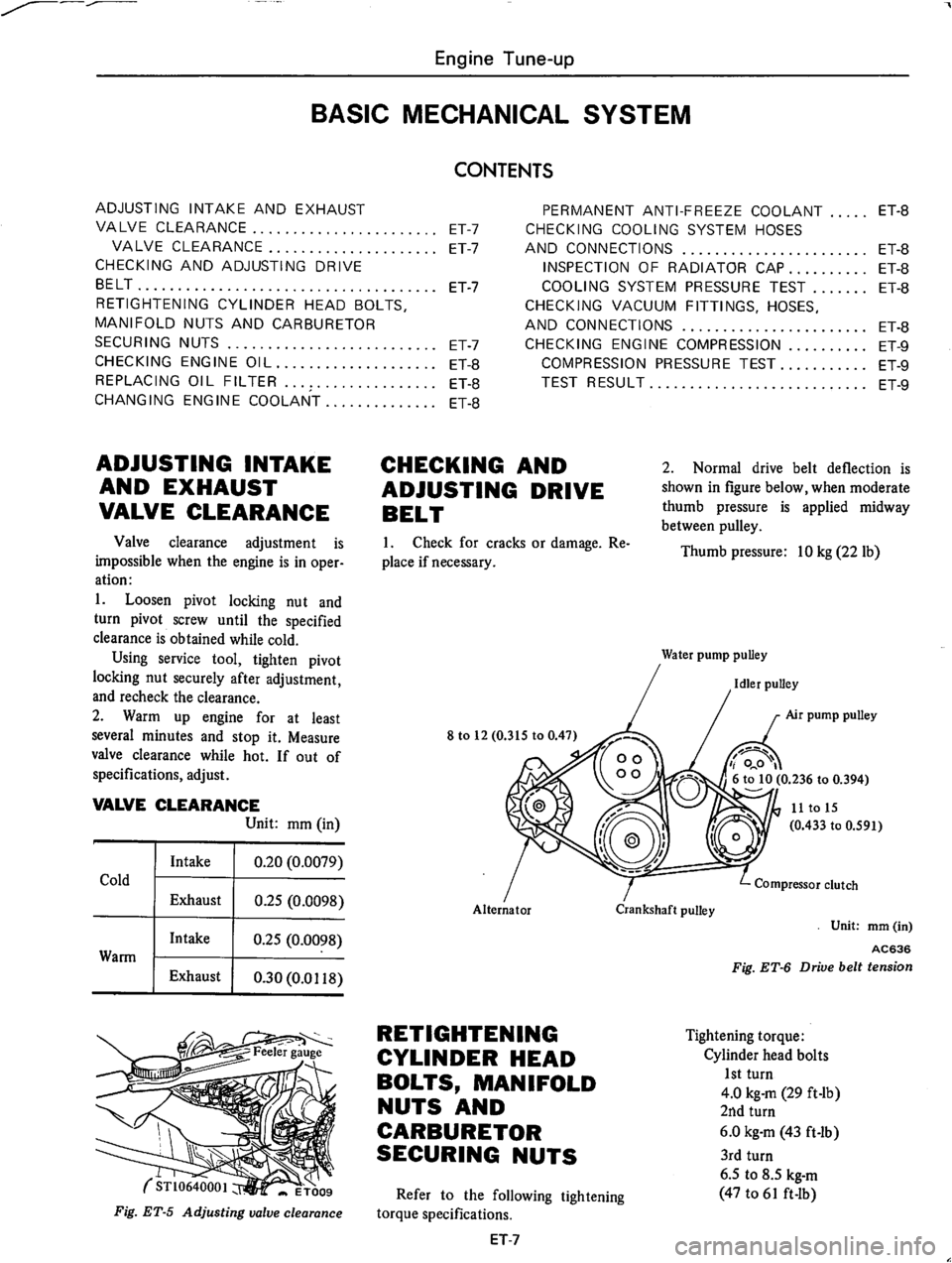 DATSUN 710 1975  Service Manual 