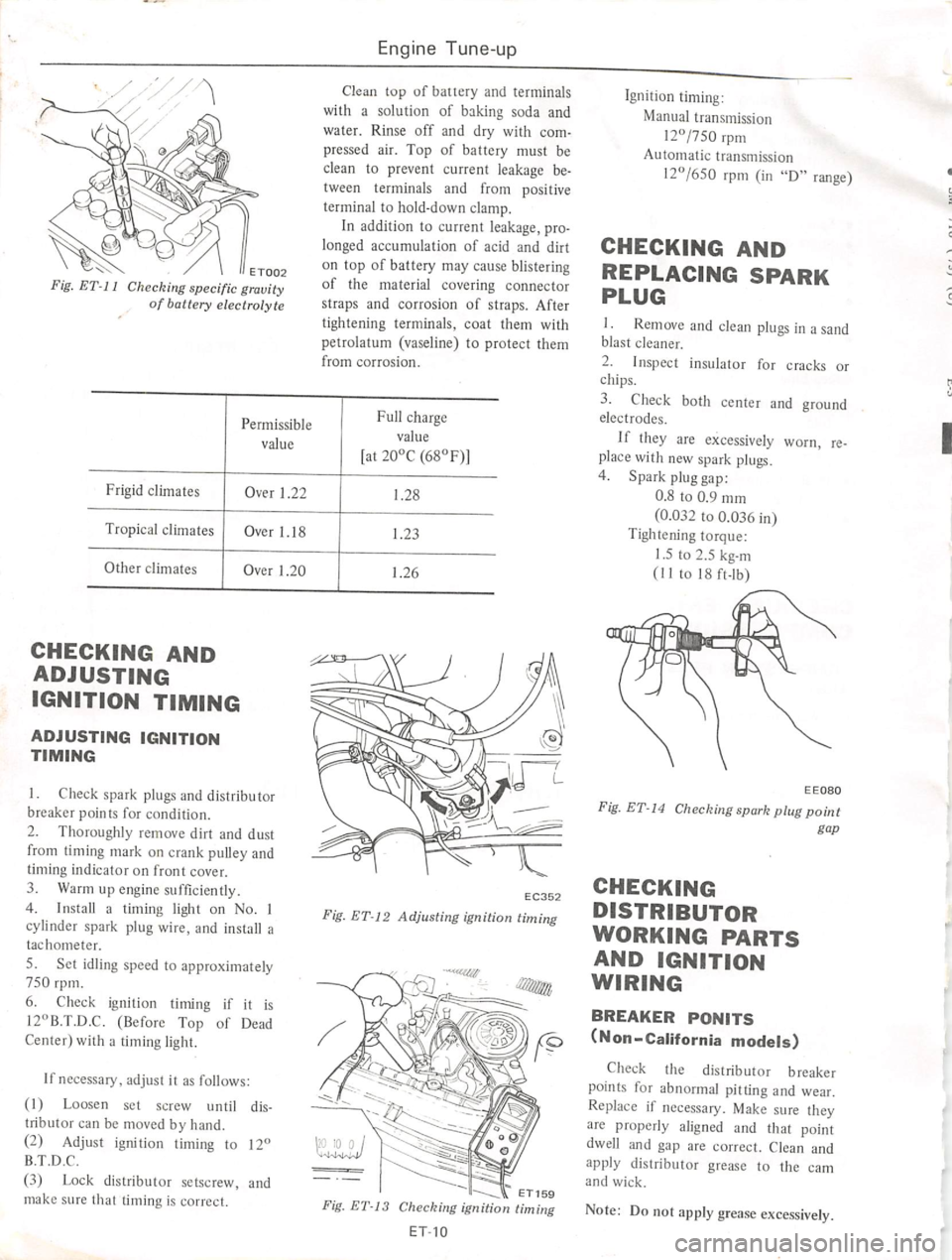 DATSUN 710 1975  Service Manual 