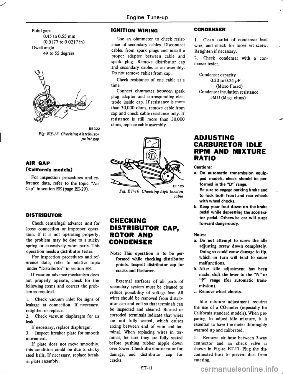 DATSUN 710 1975  Service Manual 