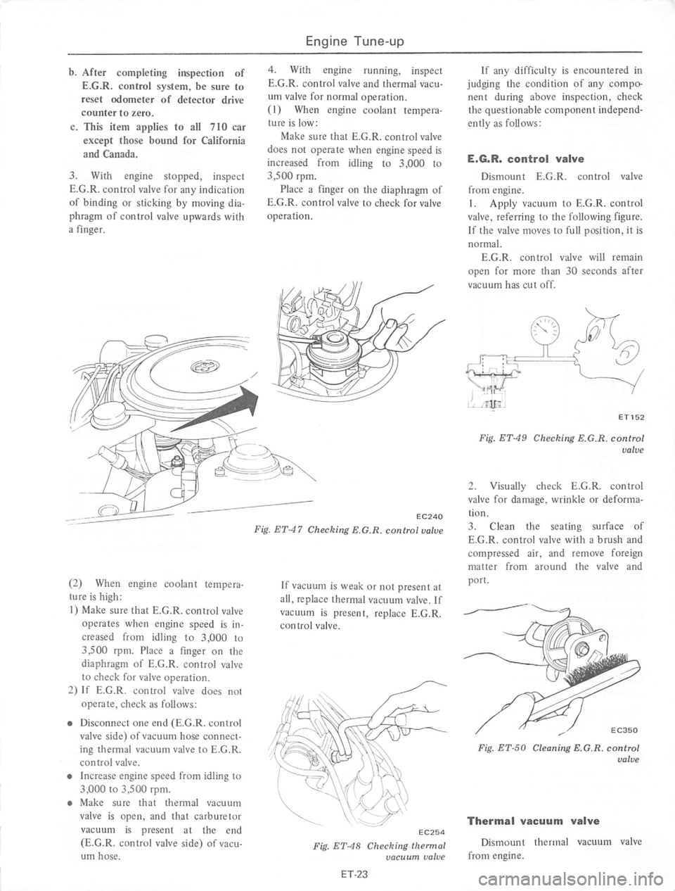 DATSUN 710 1975  Service Manual 