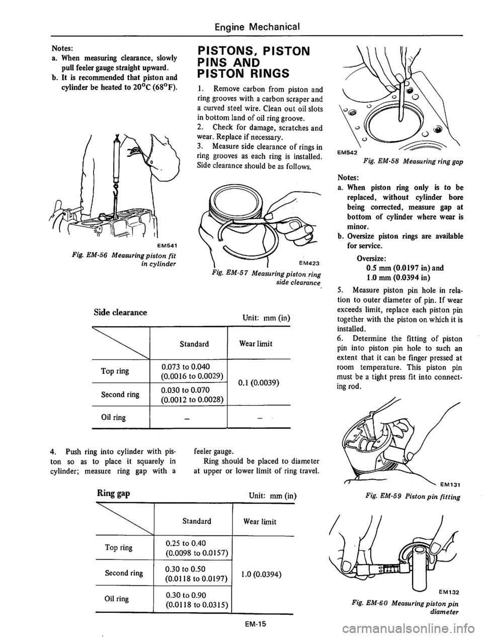DATSUN 710 1975  Service Manual 