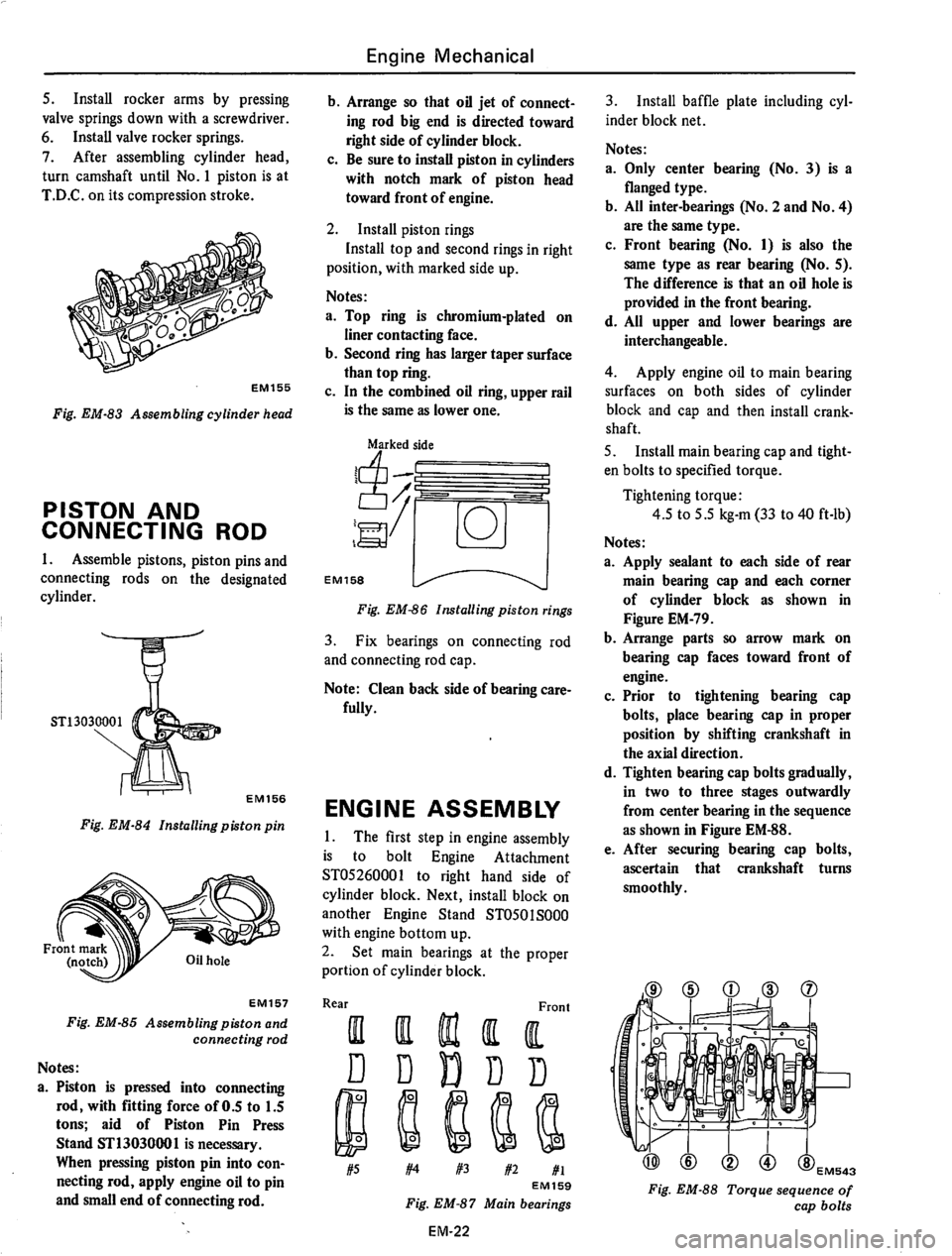 DATSUN 710 1975  Service Manual 