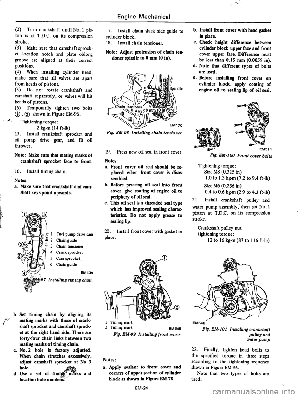 DATSUN 710 1975  Service Manual 