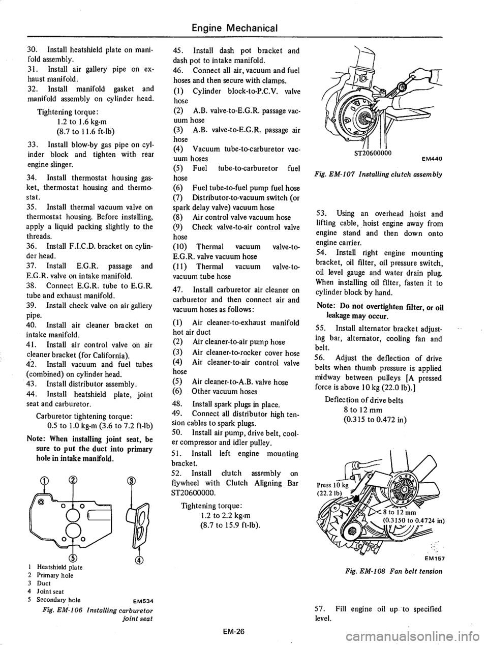 DATSUN 710 1975  Service Manual 