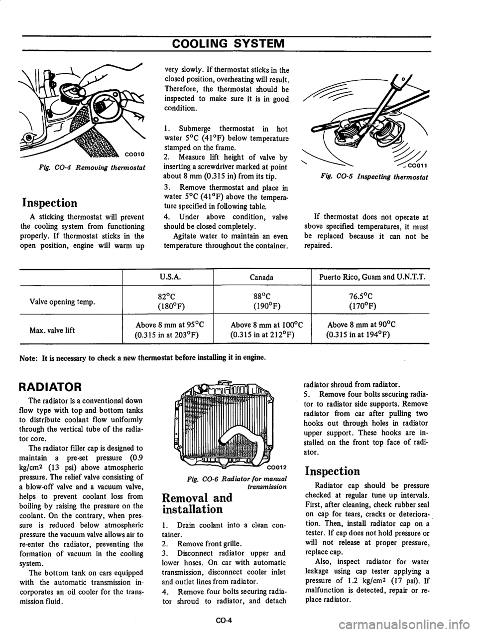 DATSUN 710 1975  Service Manual 