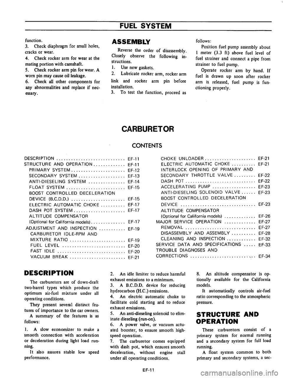 DATSUN 710 1976  Service Manual 