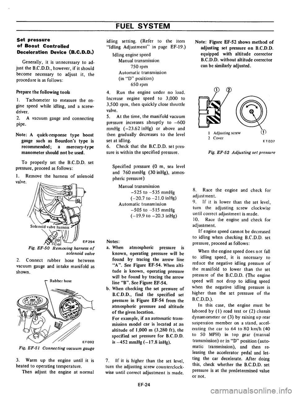 DATSUN 710 1976  Service Manual 